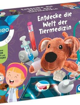 Clementoni® Experimentierkasten Galileo, Entdecke die Welt Tiermedizin, Made in Europe