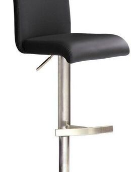 MCA furniture Bistrostuhl BARBECOOL Barhocker Bistrostuhl Tresenhocker, mit Rückenlehne, Bodenplatte eckig, 180° drehbar Sitzhöhe von 55-80 cm