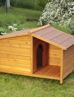 Hundehütte Spike Special - Größe S: B 102 x T 64 x H 65 cm