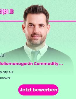 Portfoliomanager:in Commodity mit Fokus Vertriebssteuerung - Hannover