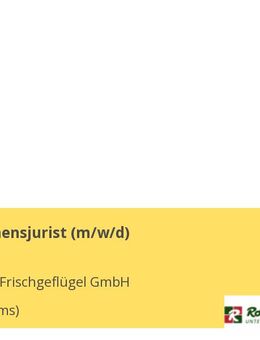 Unternehmensjurist (m/w/d) - Haren (Ems)