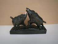 Holzskulptur Wildschwein 2 er Kunsthandwerk vom Bildhauer Jagd Natur Deko Sammeln - Buchholz (Nordheide)