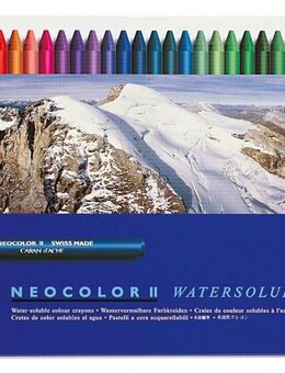 Caran d´Ache Aquarellkreide Neocolor II 84er Metalletui Malkreide Neupreis 160 eur - Grebenhain