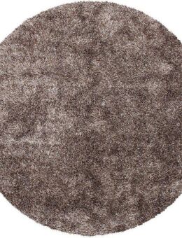 Bruno Banani Hochflor-Teppich Alga, rund, Höhe: 40 mm, Uni-Farben, besonders weich und kuschelig