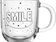 LEONARDO Tasse Becher "SMILE", 4er-Set, UFFICIO, Glas, spülmaschinengeeignet