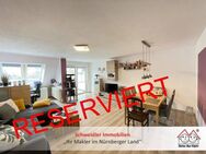 Schönes Anlageobjekt! Gepflegte 3-Zimmer-Eigentumswohnung mit Balkon & Kfz-Stellplatz in Cadolzburg - Cadolzburg