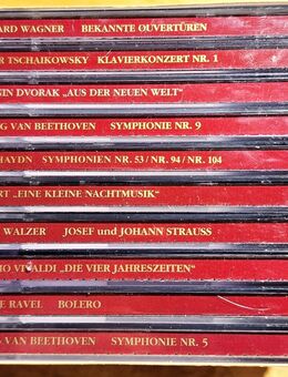 Klassik Musik 10 CDs - Bitte sehen Sie die Fotos der einzelnen Interpreten - Meckenheim