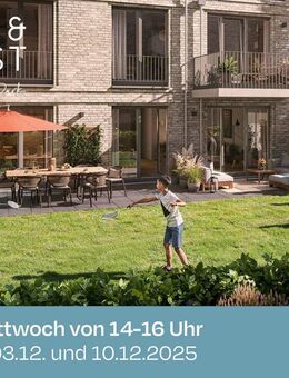 Privater Garten & fünf Zimmer - großzügige Erdgeschosswohnung mit zwei Bädern und Südterrasse - Hamburg