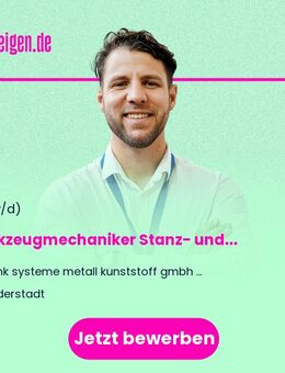Werkzeugmechaniker (m/w/d) Stanz- und Umformtechnik - Filderstadt