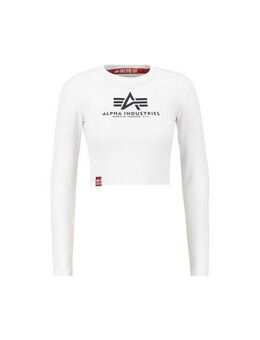 Alpha Industries Sweater Alpha Industries Women - Longsleeves Basic Cropped Longsleeve W