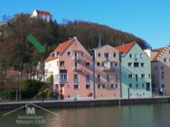 Burgblick: 2-Zimmer-Dachgeschoss-Whg. in unverbaubarer Lage am Main-Donau-Kanal von Riedenburg - Riedenburg