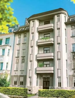 NEUWERTIGE Wohnung mit Parkett, Fußbodenheizung, Balkon sowie Gartenanteil in Stadtparknähe!!! - Chemnitz