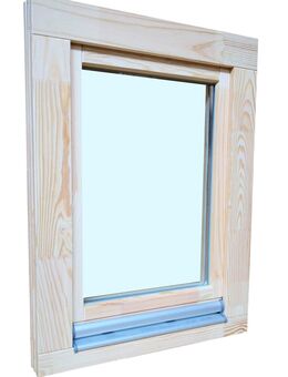 Holzfenster 60x80 cm (bxh), Europrofil Kiefer,neu auf Lager - Essen