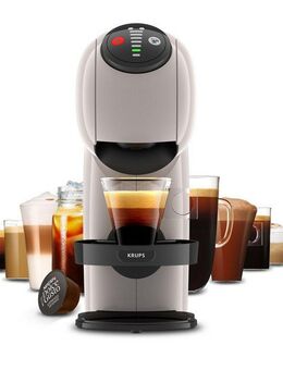 Krups Kapselmaschine KP243A Genio S, Nescafé Dolce Gusto, Multigetränke-Kapselmaschine, kompakt, Hochdruck, LED-Kontrollrädchen