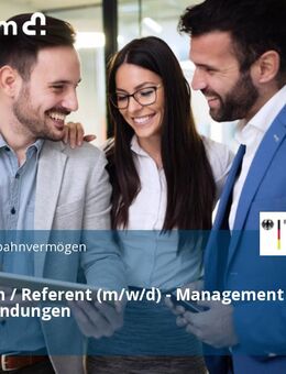 Referentin / Referent (m/w/d) - Management SAP-Anwendungen - Bonn