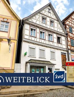 WEITBLICK: Kapitalanlage im Herzen der Stadt! - Backnang