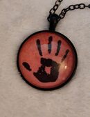 Skyrim Dunkle Bruderschaft Kette mit Anhänger in 41352