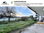 GARTENTRAUM - Charmante 3-Z-Wohnung mit Terrasse, Garten und Stellplatz in Speßhardt - Calw