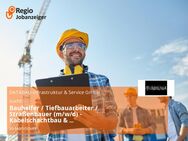 Bauhelfer / Tiefbauarbeiter / Straßenbauer (m/w/d) - Kabelschachtbau & Oberflächenarbeiten - Hannover