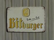 BITBURGER BRAUEREI - Blechschild (20x30cm) - Leverkusen