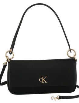Calvin Klein Jeans Schultertasche MINIMAL MONOGRAM SHOULDER POUCH, Umhängetasche, Damen Handtasche, Henkeltasche mit CK-Logo