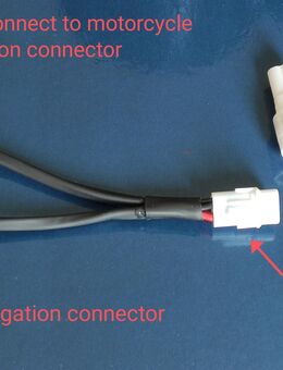 BMW Y-Adapter für Navigation Steckdose R1200 R1250 GS RT R - Pasewalk