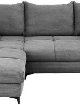 Mr. Couch Ecksofa Ronaldo, L-Form, wahlweise mit Kaltschaum, mit Kaltschaum, bis 140 kg pro Sitzplatz belastbar