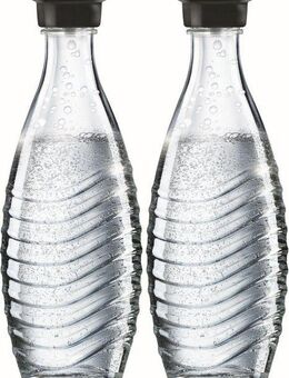 SodaStream Wassersprudler Flasche, (Set, 2-tlg), passend für die SodaStream Modelle Crystal und Penguin