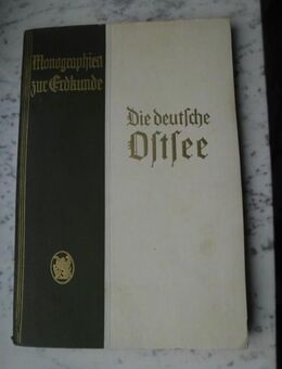 Die deutsche Ostsee ihre Küsten und Inseln mit Einschluss von Bornholm, Öland u. Gotland von Prof. Dr. Bruno Schulz. Buch von 1931, 9,- - Flensburg