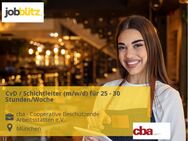 CvD / Schichtleiter (m/w/d) für 25 - 30 Stunden/Woche - München