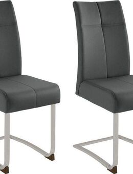 Home affaire Freischwinger Rab (Set, 2 St), Bezug in verschiedenen Qualitäten, maximale Belastbarkeit 120 kg