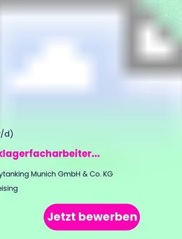 Tanklagerfacharbeiter (m/w/d) - Freising