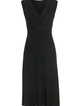LASCANA Jerseykleid mit Spitzeneinsatz im Rücken, ärmellos, elegant, casual