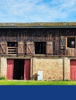 Reihnmittelhaus mit Tabakscheune und Oderblick - Gartz (Oder)