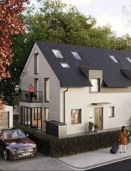 DHH mit Baugenehmigung - nur noch zwei Haushälften mit großem Garten und Garage verfügbar - Jesenwang