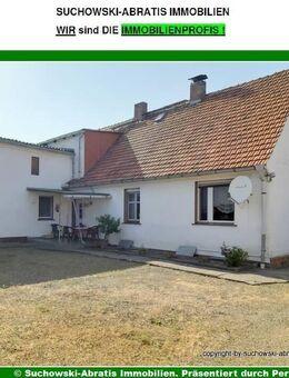 Im Töpferdorf *** EFH mit Scheune, 3 Garagen und Nebengebäuden und großem Garten *** - Crinitz
