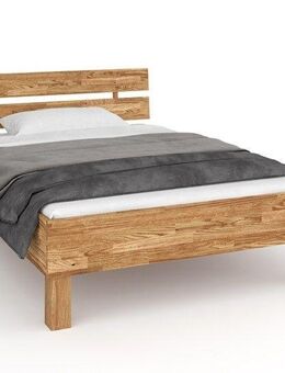 Komfortbett Jasper 140 Eiche massiv geölt mit Kopfteil JASP-140 - Kirchlengern