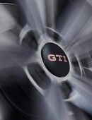 VW GTI Nabenkappe dynamisch, mit stehendem Logo *Borgmann* in 47803