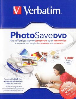 VERBATIM Photo Save DVD-Rohling 4,5GB für 2000 Photos - Andernach