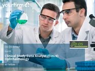 Clinical Study Data Analyst (f/m/d) Ophthalmology - Teltow