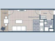 Kompakte 1-Raum-Wohnung im Leipziger Westen - Leipzig