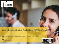 Vertriebskoordinator Bekleidung (B2B) (m/w/d) - Kitzingen