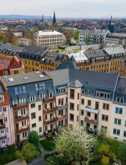 Altbau mit Perspektive - Stilvolle 4-Zimmer-Wohnung in kernsaniertem Denkmalgebäude - Dresden