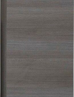 welltime Stauraumschrank Royan Badkommode mit 2 Fächern in Rauchsilber - Maße (B/T/H) 30/30/76 cm