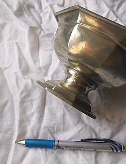 Zinnschale 95 % - 298 Gramm - München Maxvorstadt