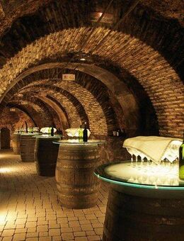 Papermoon Fototapete Keller mit Fässern