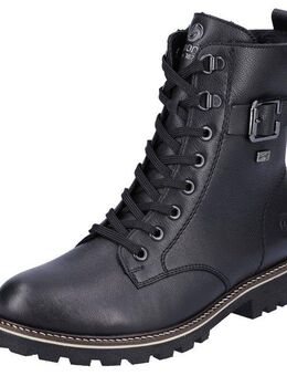 Remonte Winterboots, Blockabsatz, Schnürboots, Outdoorschuh mit Zierschnalle