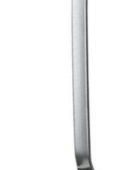 RÖSLE Schaumlöffel, Abseihlöffel mit Hakengriff, Edelstahl 18/10, spülmaschinengeeignet