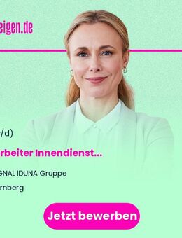 Mitarbeiter (m/w/d) Innendienst - Nürnberg
