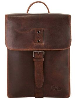 X-Zone Laptoprucksack, echt Leder